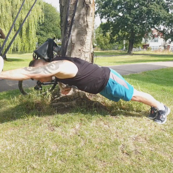 Push Up Reach In Rings