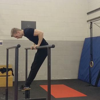Bar Muscle-Up Negative