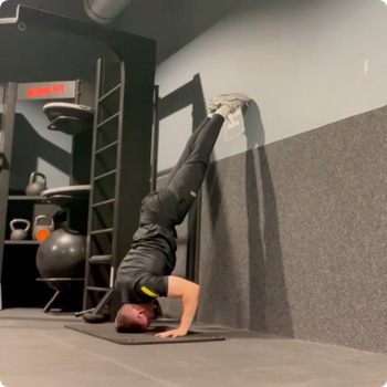 Headstand Against Wall