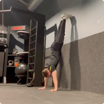 Handstand Bail From Wall