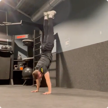 Handstand Kick Ups