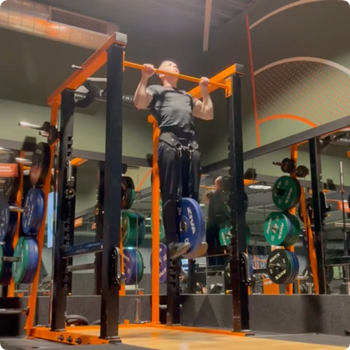 Weighted pull ups