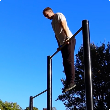 L-sit muscle up