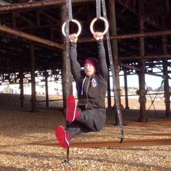 L-Sit Hang Flutters