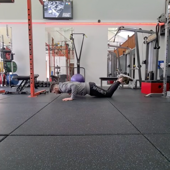 Negative Knee Push Up