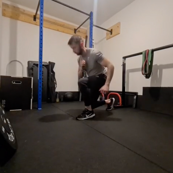 Jump Squat To Jump Lunge