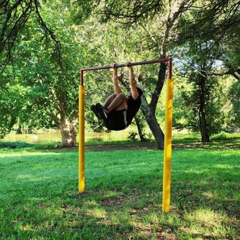 Front Lever Tuck Raise on Bar