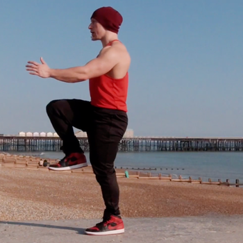 Lunge Knee Drive