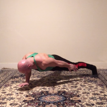 One Arm Push Up